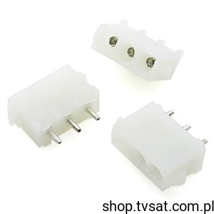 [50szt] 350760-4 Power Connector 3 Pins THT TYCO