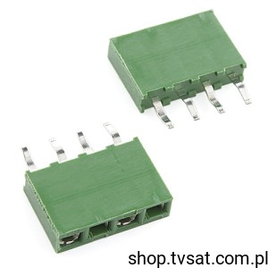 [50szt] 215297-4 Socket 4 Pins THT AMP