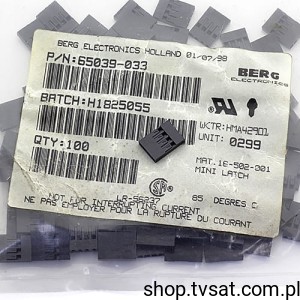 [40szt] 65039-033 Case to Socket SIL4 BERG