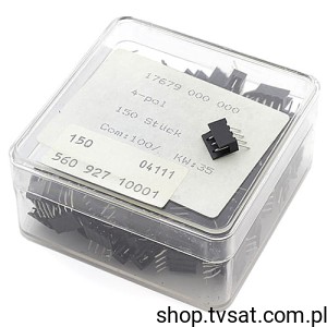 [300szt] 17679-000-000 4 Pin Connector 45 SIL4 GROTE&HART