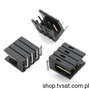 [50szt] 826468-4 4Pin Connector 45 THT AMP