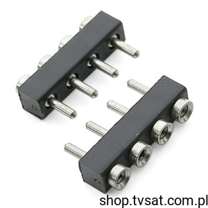 [20szt] SL-104-T-19 Socket 4 Pin to PCB SIL4 SAMTEC