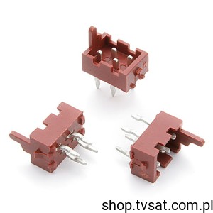 [40szt] TMM-3-0-04-1 Connector DIP Straight Male 4W THT AMPHENOL