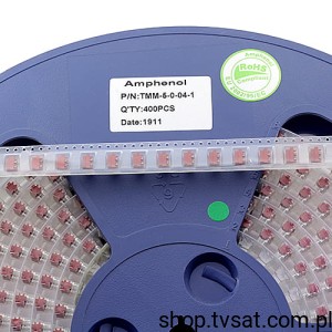 [40szt] TMM-5-0-04-1 Connector Stright DIP Female 4W THT AMPHENOL