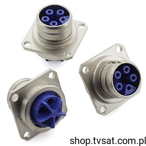 [2szt] S24245-C5034-A43 Connector 5 Pin Power TO-WIRE AMPHENOLDE