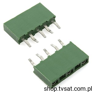 [40szt] 215297-5 5 Pin Socket SIL5 TYCO