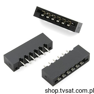 [50szt] 1230-06-01-10 Socket to tape 6 Pin SIL6 METHODE