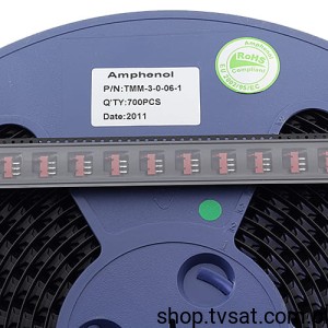 [50szt] TMM-3-0-06-1 Connector DIP Straight Male 6W THT AMPHENOL