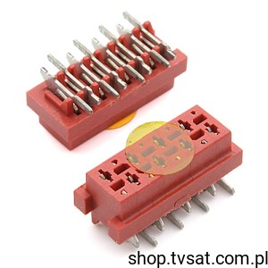 [40szt] 7-188275-8 Socket 8 Pins SMD AMP