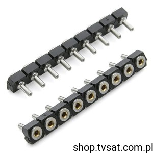 [10szt] SL-109-T-19 Socket 9 Pin Precision SIL9 SAMTEC