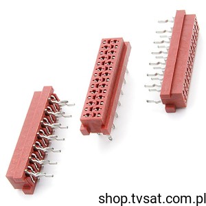 [20szt] TMM-4-0-14-1 Connector DIP Straight Female 14W THT AMPHENOL