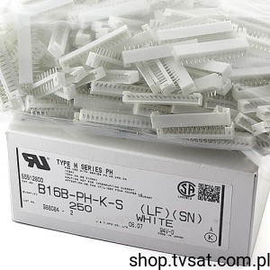 [40szt] B16B-PH-K-S 16 Pin Connector SIL16 JST