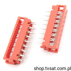 [20szt] TMM-2-0-16-1 Plug Wire to Board 16Way THT AMPHENOL