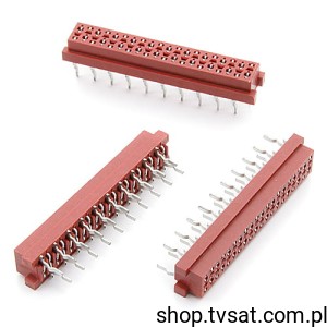 [20szt] TMM-4-0-20-1 Connector DIP Straight Female 20Way THT AMPHENOL