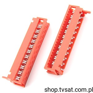 [20szt] TMM-1-0-22-1 Plug IDC 1.27mm 22Way THT AMPHENOL