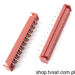 [20szt] TMM-4-L-22-1 Socket DIP Lock 1.27mm 22Way THT AMPHENOL
