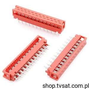 [20szt] TMM-2-0-24-1 Connector IDC Plug Wire to Board 24W THT AMPHENOL