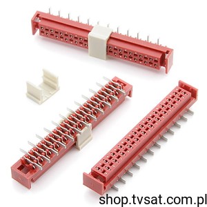 [20szt] TMM-6-L-24-1 Connector Straight Female Lock 24W SMD AMPHENOL