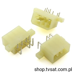 [5szt] 172039-1 Connector 4 Pins THT AMP