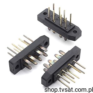 [4szt] 78211-0161-5008 Connector 2 x 4 Pin THT FRANZBIND