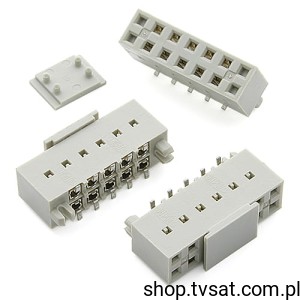[10szt] 91615-305B Socket 2 x 5 Pin SMD BERG