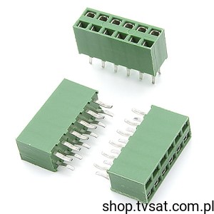 [20szt] 215307-6 Socket 2x6 Pins THT AMP