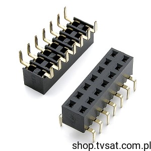 [20szt] M20-7850742 Socket 2 x 7 Pin THT HARWIN