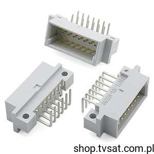 [3szt] 70075-205 Connector 2 x 7 Pin Horiz R 2.54 THT DUPONT