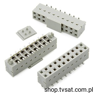 [10szt] 91615-308B Socket 2 x 8 Pin SMD BERG