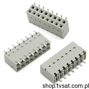 [10szt] 71609-308 Socket 2 x 8 Pin SMD FCIELECTR