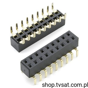 [20szt] M20-7850942 Socket 2 x 9 Pin THT HARWIN