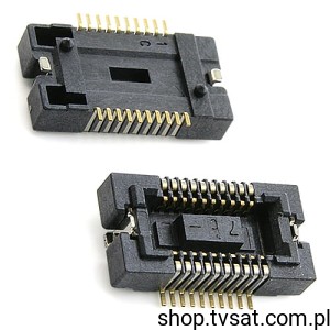 [20szt] AXK720247A 2x10 Pin Socket 2 mm Height 0.4mm Pitch SMD PANASONICC