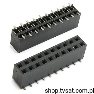 [20szt] 61000421821 Socket 2 x 10 Pin SMD WURTH