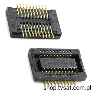 [20szt] 547220207 2 x 10 Pin Socket SMD MOLEX