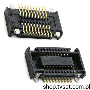 [4szt] 54363-0278 2x10 Pin Socket SMD MOLEX