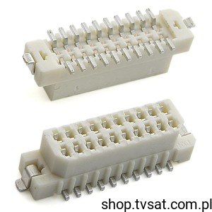 [20szt] 52365-2071 Socket 2 x 10 Pin SMD MOLEX