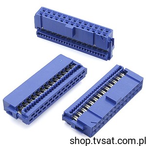 [3szt] 66564-826 Socket 2 x 10 Pin to Wire R 2.54 BLOCK DUPONT