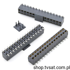 [10szt] 969973-5 Socket 2x14 Pins Vertical SMD AMP