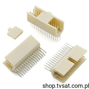 [10szt] 515-SERIE Header 2 X 15 Pin Gold THT ODUSTECK