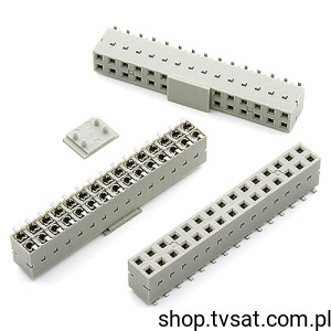 [10szt] 89898-315B Socket 2 x 15 Pin SMD BERG