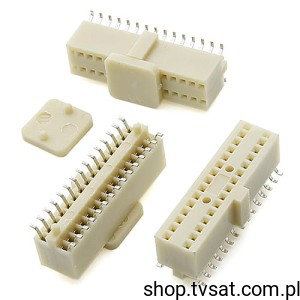 [20szt] 525.031.035.030.050 Socket 2 x 15 Pin SMD ODUSTECK