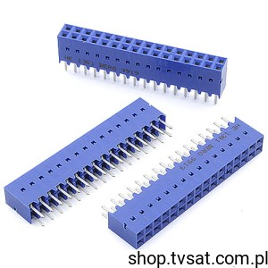 [20szt] 87606-316 Socket 2 x 16 Pin THT BERG