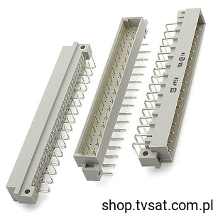 [5szt] 09031326958 Connector 2 x16Pin Ang DIN41612 THT HARTING