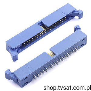 [5szt] 609-3427E Connector 2 x 17 Pin to PCB THT T&B