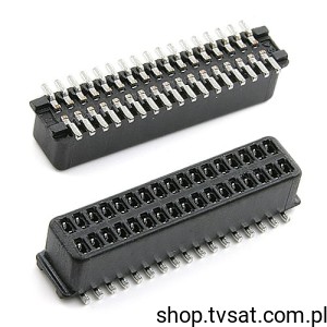 [10szt] IL-WX-34S-VF-B-E Socket 2x17 Pin Vertic SMD JAE