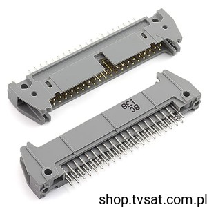 [5szt] 3432-6002 Connector 2x20 Pins Header DIN THT 3M 