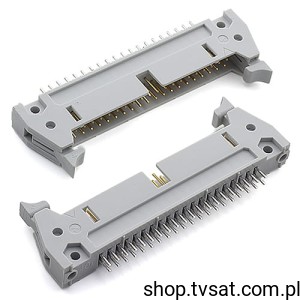 [5szt] AWH-40G-0222-T-R Connector 2x20 Pins Vertical THT ASSMANN