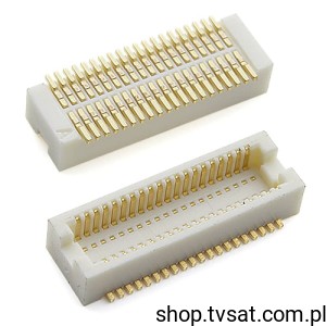 [10szt] IMSA-9834B-40Y Socket Connector 2x20 Pin SMD IRISO
