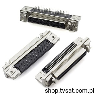 [2szt] 787190-5 Socket 2 x 25 Pin Angle THT TYCO