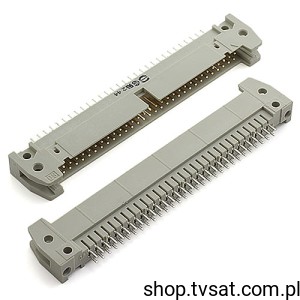 [3szt] 0918560 Connector 2 x 30 Pin Header THT HARTING